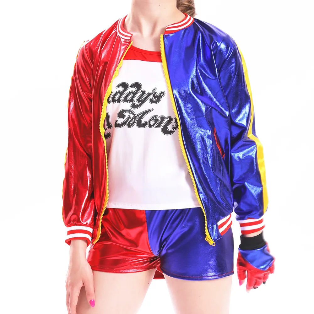 Kostum Harley Cosplay Bunuh Di - Anime Harley Quinn Cosplay ulasan dan harga