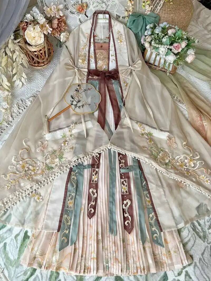 Gaun Hanfu Wanita Tionghoa Kun - Anime Cosplay Dance ulasan dan harga