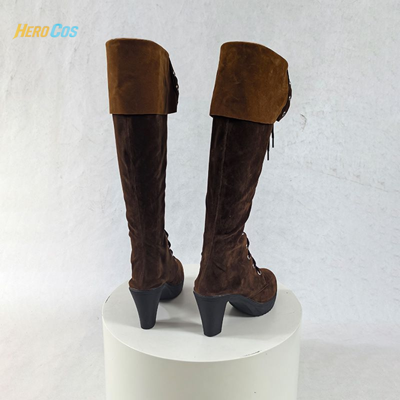 Sepatu Hak Tinggi Cosplay Game - Cosplay Anime Shoes ulasan dan harga