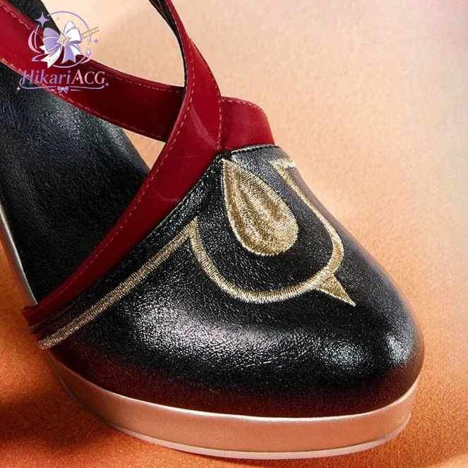 Sepatu Hak Tinggi Sandrone Mar - Cosplay Anime Shoes ulasan dan harga