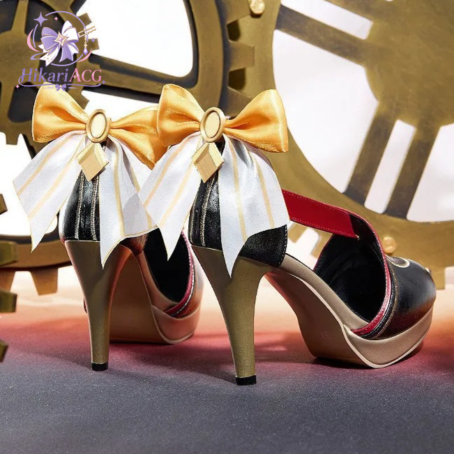 Sepatu Hak Tinggi Sandrone Mar - Cosplay Anime Shoes ulasan dan harga