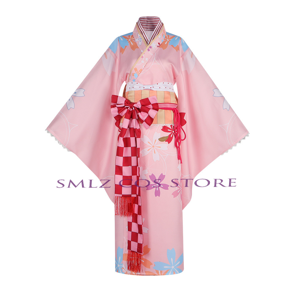 Kostum Anime Kaname Madoka Cos - Anime Cosplay Kimono ulasan dan harga