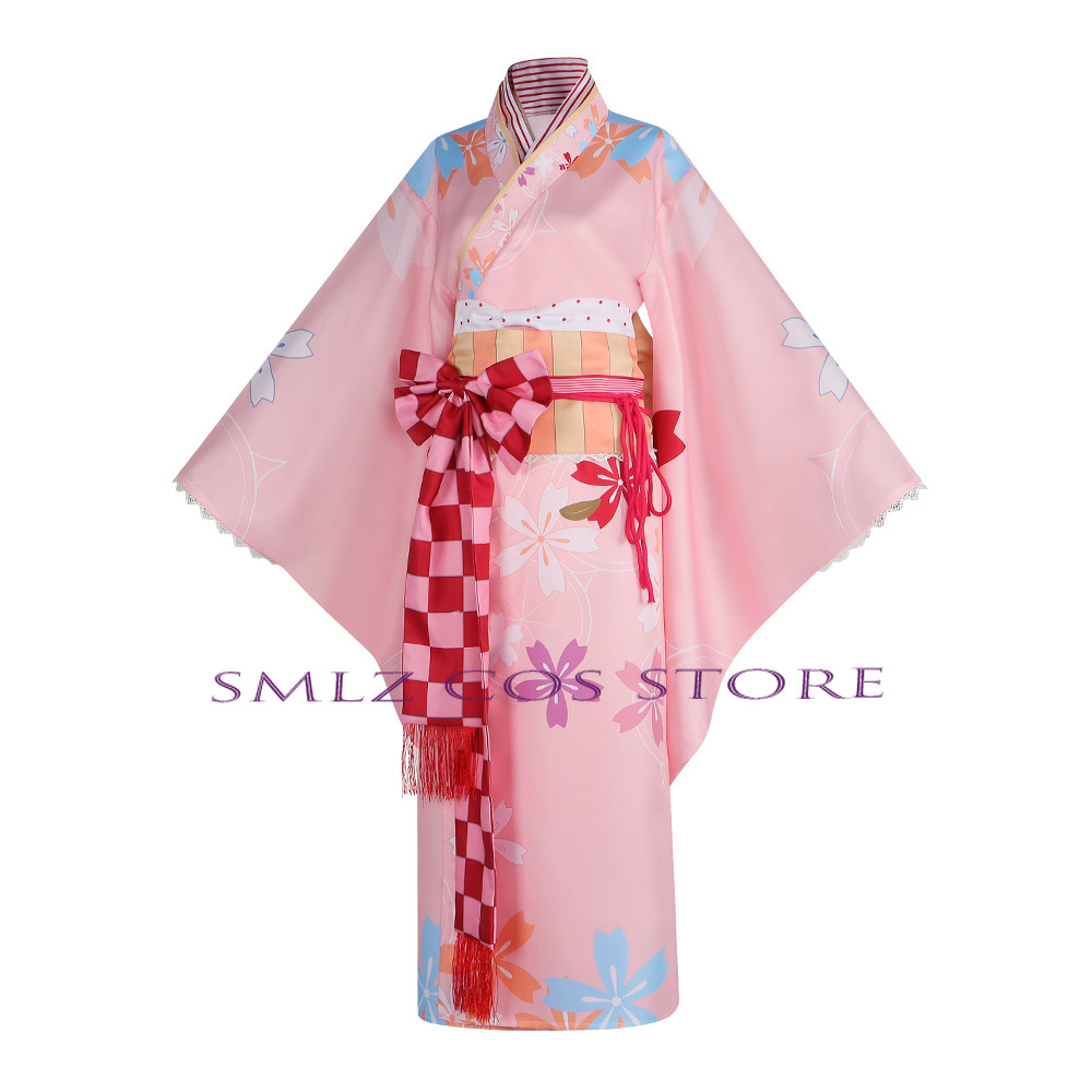 Kostum Anime Kaname Madoka Cos - Anime Cosplay Kimono ulasan dan harga
