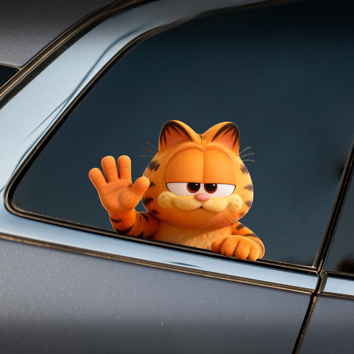 Stiker Vinyl Kartun Garfield L - Anime Cosplay Cute ulasan dan harga