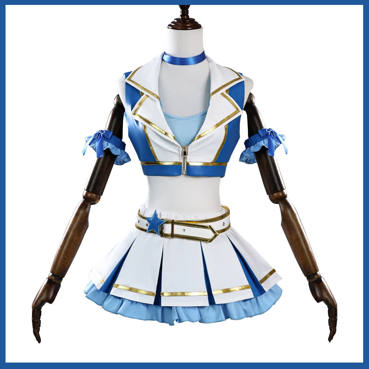 Kostum Cosplay Anime Re:Life i - Re Zero Rem Wig ulasan dan harga