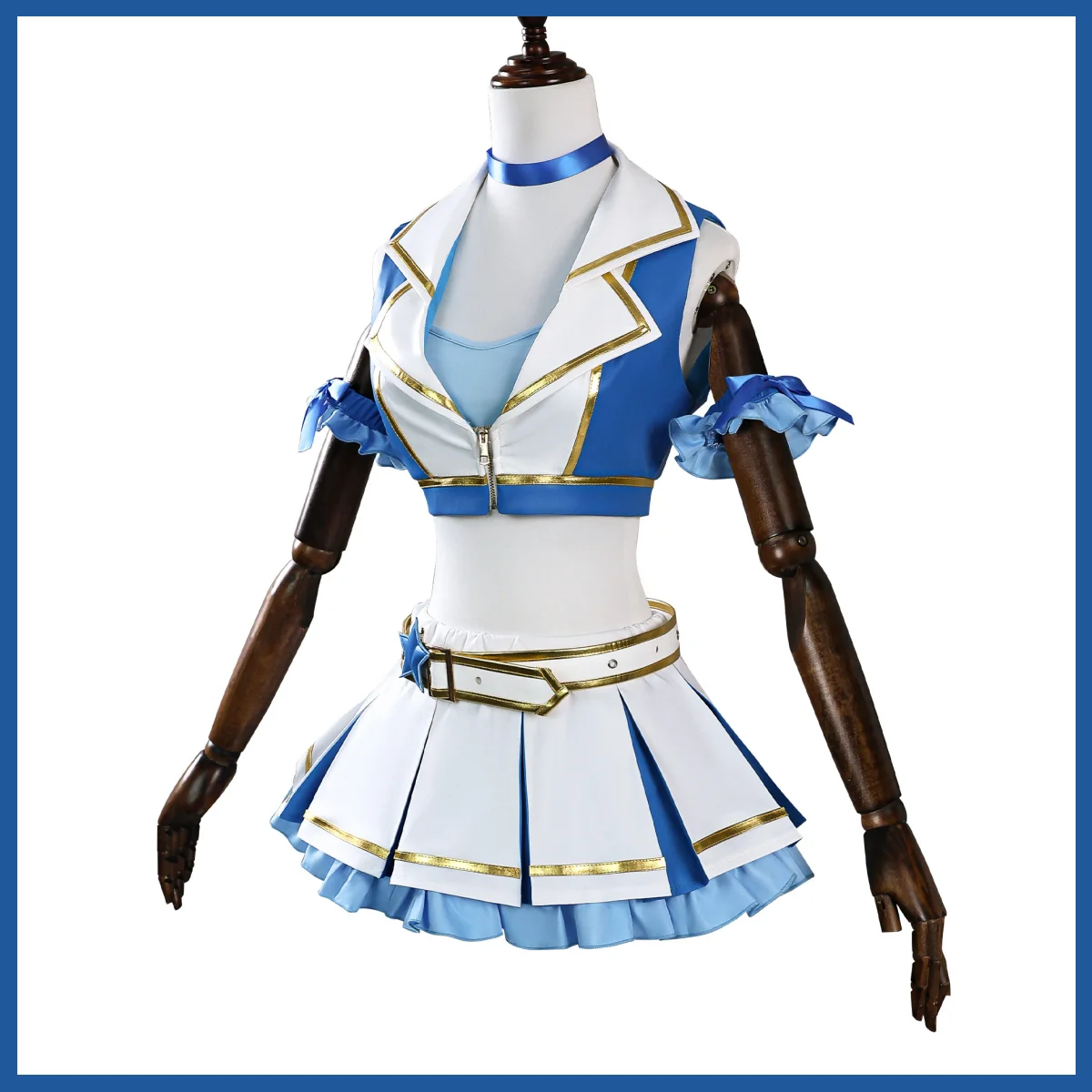 Kostum Cosplay Anime Re:Life i - Re Zero Rem Wig ulasan dan harga