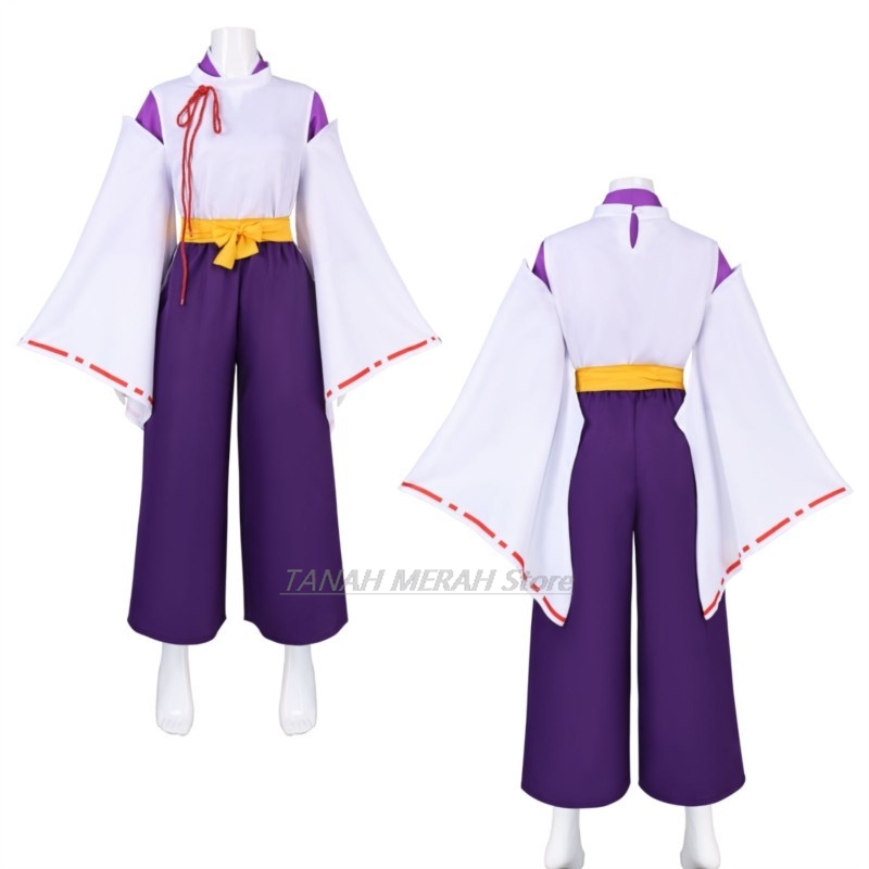 Kostum Cosplay Inuyasha Kikyo  - Anime Cosplay Dance ulasan dan harga